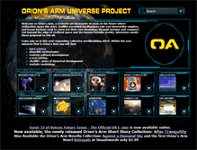 Tablet Screenshot of orionsarm.com